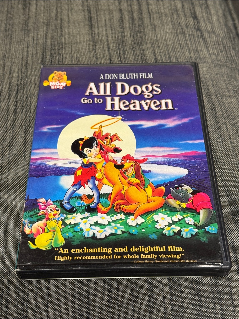 All Dogs Go to Heaven- MGM Kids DVD 80s 90s nostalgia, collectible